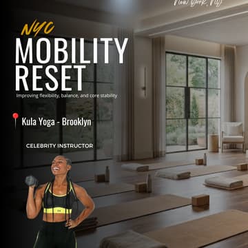 Cover Image for NYC VIP | Golf Mobility Reset w. Ariel Belgrave