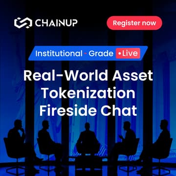 Cover Image for Institutional Grade LIVE | Real-World Asset Tokenization Fireside Chat