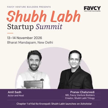 Cover Image for Investor Access: The Shubh Labh Startup Summit