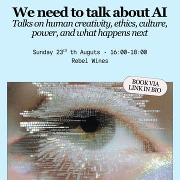 Cover Image for The Conversation Club: AI, creativity, surveillance, and the future of being human