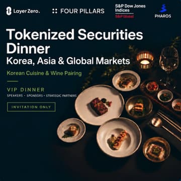 Cover Image for Tokenized Securities Dinner Korea, Asia & Global Markets