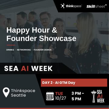 Cover Image for [SEA AI WEEK] AI GTM Day Happy Hour & Startup Showcase