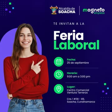 Cover Image for Feria laboral Soacha (Inscripción empresas)