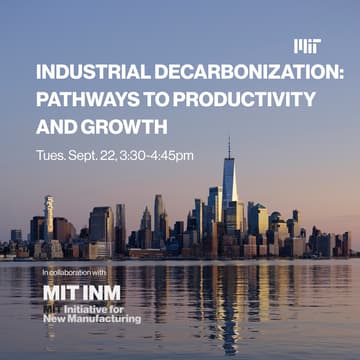 Cover Image for Industrial Decarbonization: Pathways to Productivity and Growth