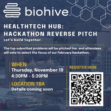 Cover Image for Health Tech Hub: Hackathon Reverse Pitch