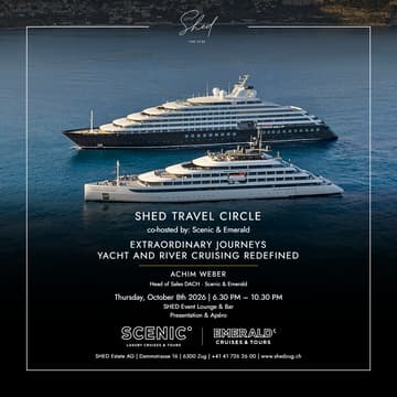 Cover Image for SHED Travel Circle - Extraordinary Journeys with Scenic & Emerald