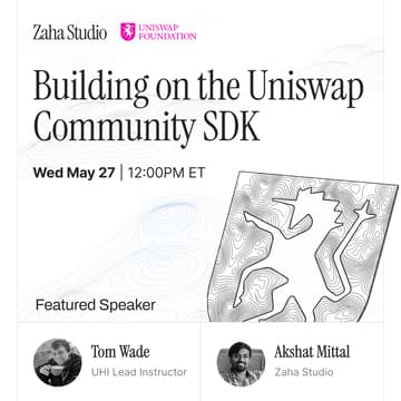 Cover Image for Building on the Uniswap Community SDK