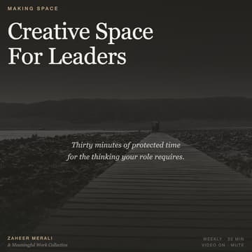 Cover Image for Creative Space For Leaders