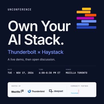 Cover Image for Unconference: Own Your AI Stack