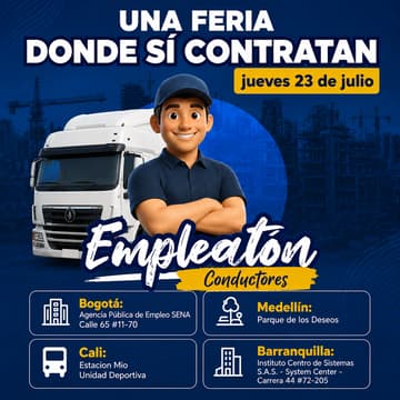 Cover Image for Empleatón conductores