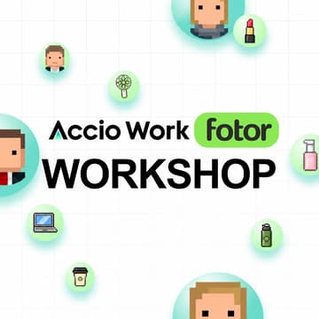 Cover Image for Fotor × Accio Work Webinar: Build Your Own Branded Product with AI in 60 Minutes