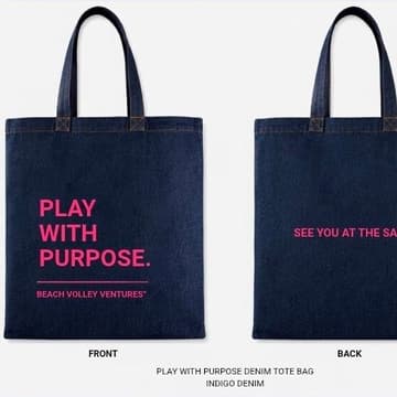 Cover Image for PLAY WITH PURPOSE — LIMITED-EDITION TOTE PREORDER 💗 $38