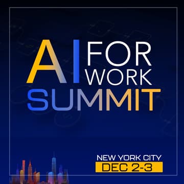 Cover Image for AI for Work Summit | ODSC AI NYC