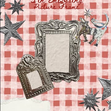 Cover Image for Tin Embossing Picture Frame