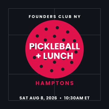 Cover Image for Founders Pickleball + Hang (Hamptons)