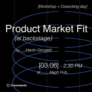 Cover Image for El Backstage del Product Market Fit
