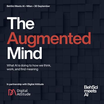 Cover Image for The Augmented Mind: What AI is doing to how we think, work, and find meaning