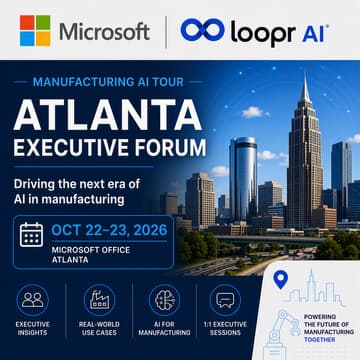 Cover Image for Atlanta: Loopr AI - Microsoft Factory AI Tour