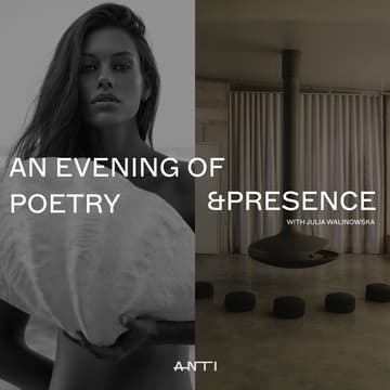 Cover Image for ANTIclub Invites Julia Walinowska for: An Evening of Poetry & Presence