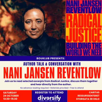 Cover Image for Author Talk with Nani Jansen Reventlow: Radical Justice