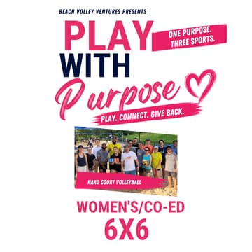 Cover Image for VOLLEYBALL 6v6 — WOMEN’S + COED | Hard Court | Recreational