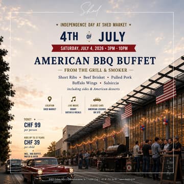 Cover Image for 4th of July — Independence Day at SHED Market
