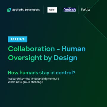 Cover Image for appliedAI Developers Meetup @ Munich