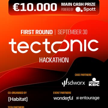 Cover Image for Tectonic Hackathon - €10,000 Cash prize