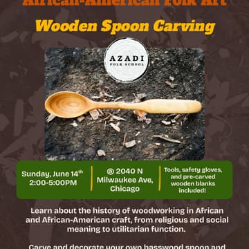 Cover Image for African-American Folk Art: Wooden Spoon Carving