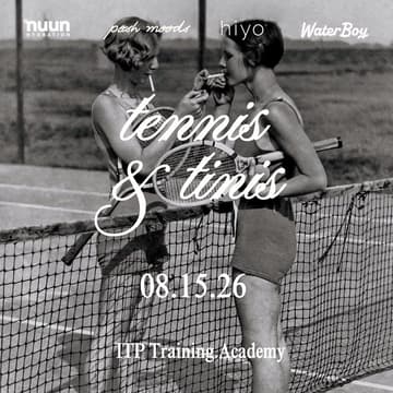 Cover Image for tennis & tinis