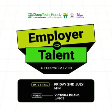 Cover Image for DeepTech Employer x Talent Ecosystem Event Lagos