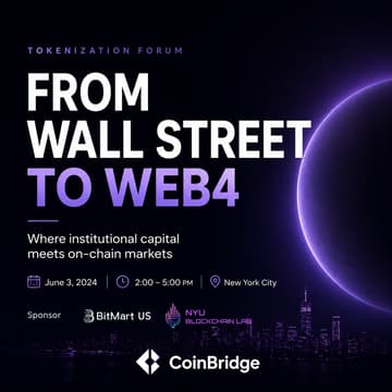 Cover Image for From Wall Street to Web4: Tokenization Forum #NYTechWeek