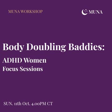 Cover Image for Body Doubling Baddies: ADHD Women Focus Sessions