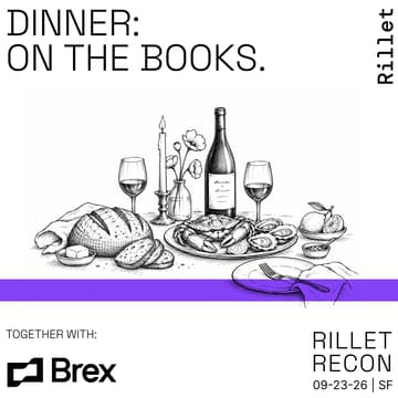 Cover Image for Dinner: Recon 2026 w/ Brex