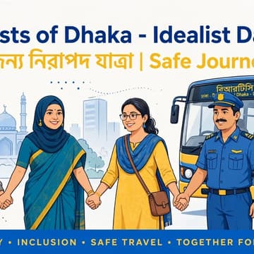 Cover Image for Dhaka Idealists-Safe Transport: 11/11 Community Meet-up