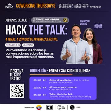 Cover Image for Coworking Thursdays - 23 de Julio