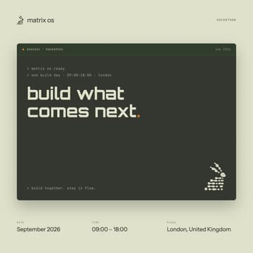 Cover Image for Matrix OS Hackathon London