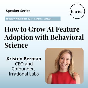 Cover Image for How to Grow AI Feature Adoption with Behavioral Science