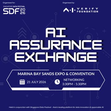 Cover Image for AI Assurance Exchange Networking Session by AI Verify Foundation