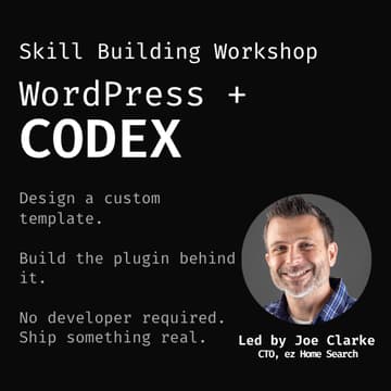 Cover Image for WordPress + Codex: Build a Custom Template and Plugin