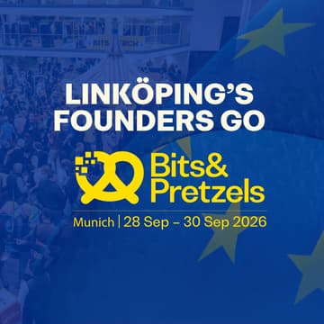 Cover Image for Linköping's founders go Bits & Pretzels 2026