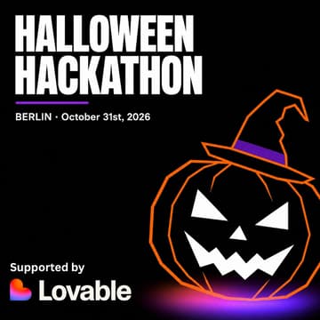 Cover Image for Halloween Hackathon (supported by Lovable)
