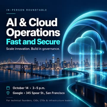 Cover Image for AI & Cloud Operations: Interactive Round Table with GCP