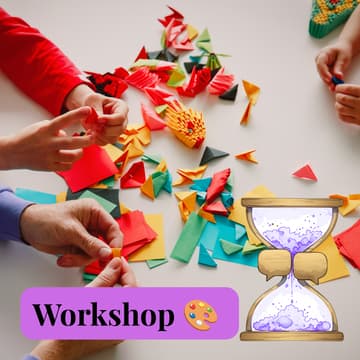 Cover Image for 🎨 Quality Time Workshop: Learn Origami!