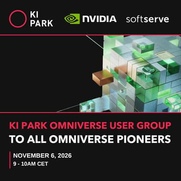 Cover Image for KI Park Omniverse User Group I November 2026
