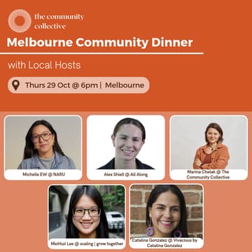 Cover Image for 🏵 Melbourne Community Dinner