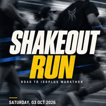 Cover Image for SHAKE OUT RUN - Road to ISOPLUS MARATHON 2026