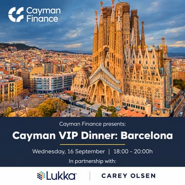 Cover Image for Cayman Finance VIP Dinner | European Blockchain Convention