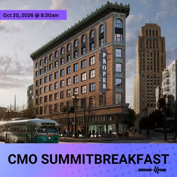 Cover Image for CMO Summit Breakfast