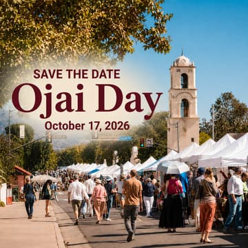 Cover Image for 🍂 Ojai Day! 🍂 Save the Date!